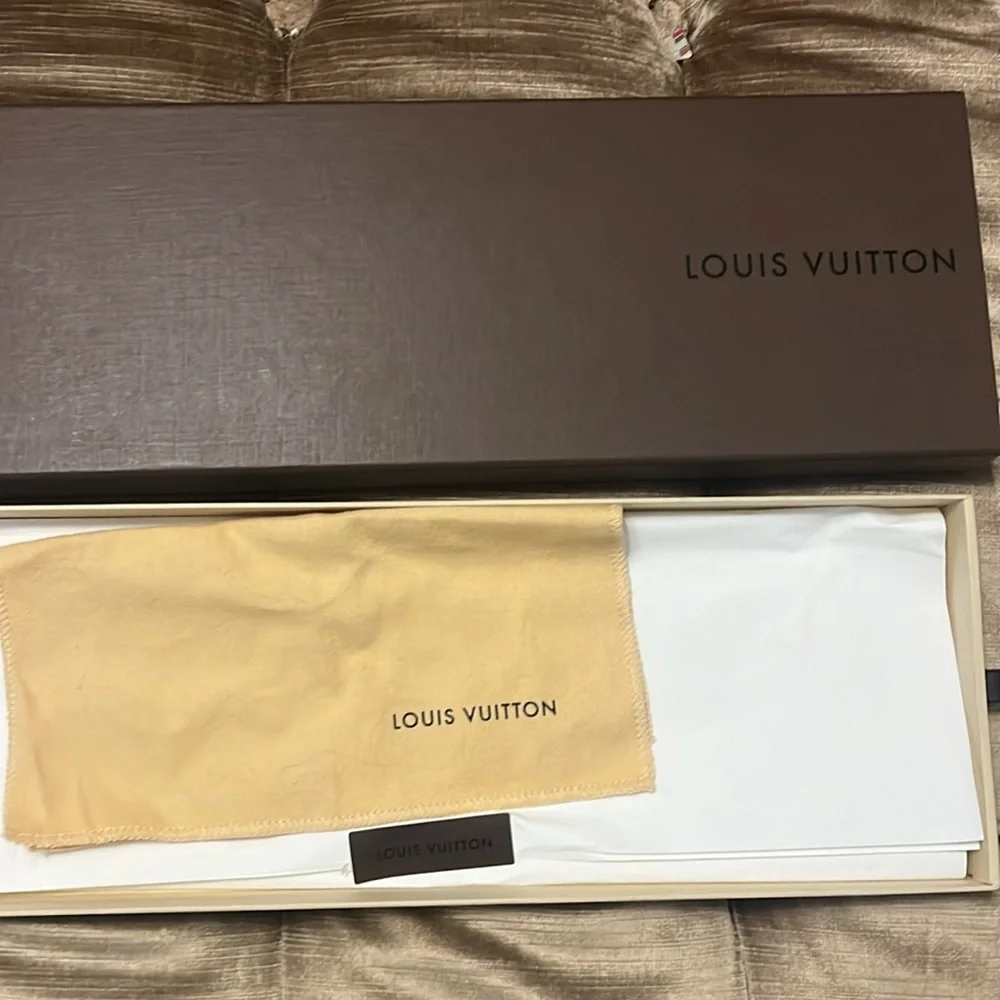 Louis Vuitton Empty Box With Dust Cloth Tissue Paper